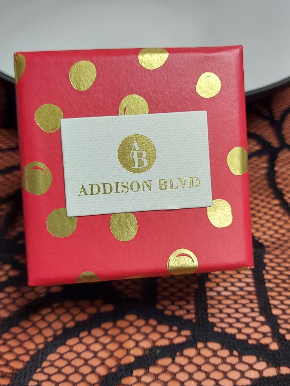 NIB Addison Blvd Double Hoop Earrings Gold - Picture 4 of 4